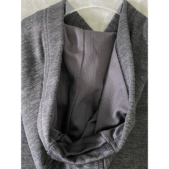 Women’s Medium Hoodie Adidas Climawarm Pullover Logo Activewear Sweatshirt Gray - Picture 5 of 11